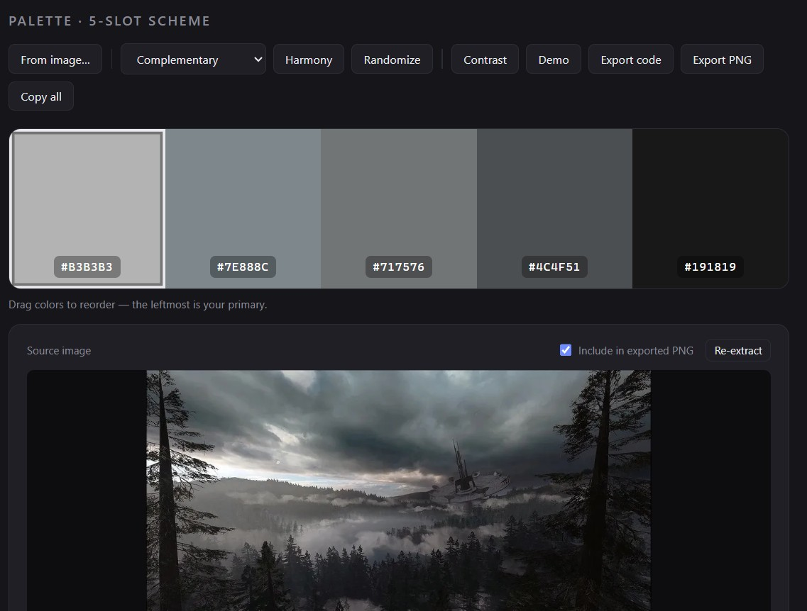 Palette app